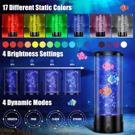 Lumière D’Ambiance Ocean Fish, Veilleuse Décoration Bureau Table