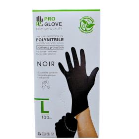 Paquet de 100 Pcs Gants de Protection en Polynitrile – Pro Glove==مجموعة من 100 قطعة من القفازات الواقية من البولينتريل – قفاز احترافي
