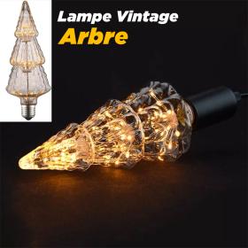 Ampoule Edison E27 à vis LED Motif Arbre – مصباح ديكور