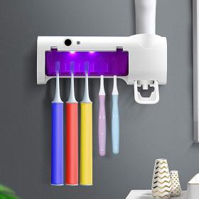 Stérilisateur et Porte-Brosse À Dents 2en1 – حامل فرش الأسنان ومعقم