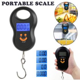 Balance a Crochet Pour Baguages et pèche 50Kg Ecran Numérique == ميزان خطاف للأمتعة وصيد الأسماك بشاشة رقمية 50 كجم