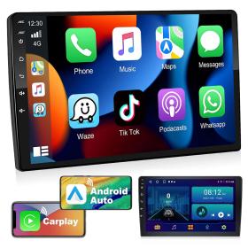 Écran de voiture Android de 10,1 pouces compatible Apple CarPlay Android Auto – شاشة ذكية للسيارة