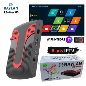 Raylan RS-66W HD Digital Satellite TV Receiver Avec Clé wifi Intégré==ريلان RS-66W مستقبل تلفزيون رقمي عالي الدقة مع دونجل واي فاي مدمج