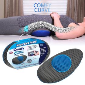 Comfy Curve Coussin de Soutien Lombaire Conception Ergonomique – وسادة أسفل الظهر جد مريحة