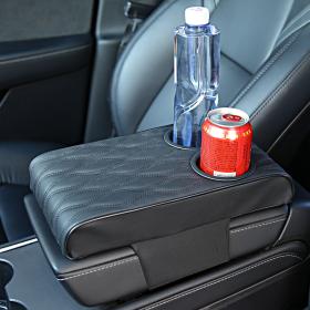 Housse d’accoudoir de voiture avec porte-gobelet