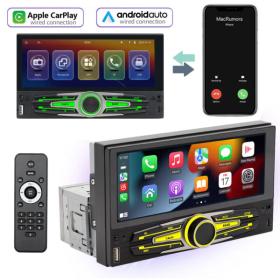 Autoradio MP5 universel pour voiture 6.86 pouces avec fonction Carplay Android Auto – جهاز راديو سيارة
