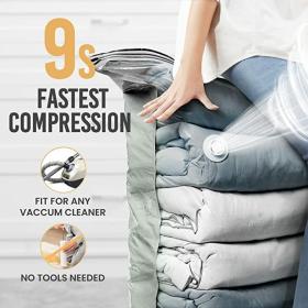 Sac Compression Sous Vide Taille 80 x 110 Cm==كيس ضغط فاكيوم مقاس 80 × 110 سم
