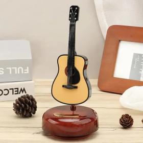 Mini instrument de musique rétro GUITARE, boîte à musique Décoration==مصغرة الرجعية آلة موسيقية الغيتار، ديكور مربع الموسيقى