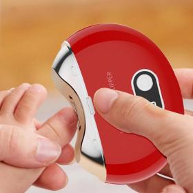 Coupe-ongles électrique et automatique, Anti éclaboussures, Portable, pour bébé et adulte==ماكينة تشذيب الأظافر الكهربائية الأوتوماتيكية المضادة للرذاذ للأطفال والكبار