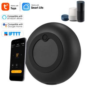 Télécommande universelle intelligente Wifi-IR (2.4ghz) hub de contrôle compatible avec Alexa Google Home -Tuya Smart Life == محور تحكم عالمي ذكي Wifi-IR (2.4 جيجا هرتز) متوافق مع 