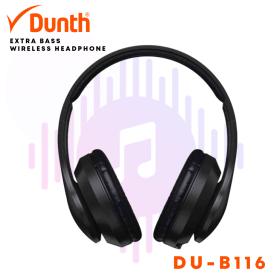 Casque bluetooth sans fil, microphone intégré stéréo DUNTH DU-B116==سماعة بلوتوث لاسلكية، ميكروفون ستيريو مدمج DUNTH DU-B116