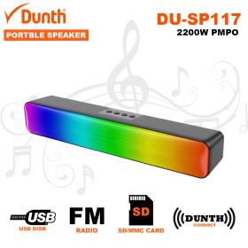 Ampli à batterie bluetooth haut parleur de haute qualité 2200W DUNTH DU-SP117 == مكبر صوت بلوتوث عالي الجودة مزود ببطارية
