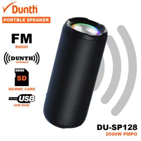 Ampli haut parleur sans fil à batterie rechargable 1200mAh, enceint bluetooth 2000W DUNTH DU-SP128==مكبر صوت لاسلكي مع بطارية قابلة للشحن 1200 مللي أمبير، مكبر صوت بلوتوث 2000 واط DUNTH DU-SP128