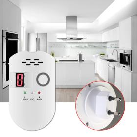 détecteur de fuite de gaz alarme avec affichage numérique == جهاز إنذار للكشف عن تسرب الغاز بشاشة ديجيتال