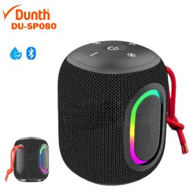 Mini ampli haut parleur sans fil bluetooth, enceinte bluetooth haute fidélité étanch IPX6 7W DUNTH DU-SP080==مكبر صوت لاسلكي مع بطارية قابلة للشحن، مكبر صوت بلوتوث مع ميكروفون كاريوكي 1500 واط DUNTH DU-SP131