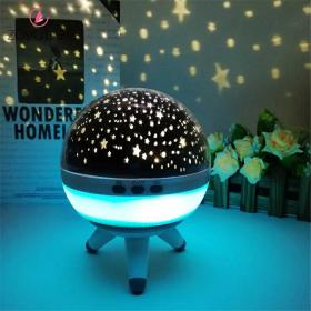 Projecteur ciel étoilé rotatif pour chambre enfants et bébés == جهاز عرض دوار للسماء المرصعة بالنجوم لغرف الأطفال والرضع