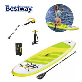 HYDRO-FORCE™ Paddle gonflable Avec Pompe À Main Bestway 65340==disponibles	  Arabe HYDRO-FORCE™ نفخ مجداف المجلس مع مضخة اليد Bestway 65340