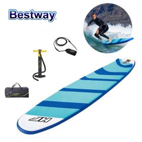 Planche De Surf Gonflable Avec Pompe À Main Hydro-Force Bestway 65336==لوح ركوب الأمواج قابل للنفخ مع مضخة يدوية Hydro-Force Bestway 65336