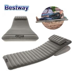 Matelas Gonflable Multifonction 1 Place Avec 2 Oreillers Bestway Pavillo 67617==disponibles	  Arabe مرتبة قابلة للنفخ متعددة الوظائف ذات 1 مقعد مع 2 وسادة بيست واي بافيلو 67617