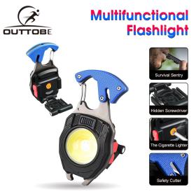 lampe de poche multifonctionnelle étanche Rechargeable à LED en alliage d'aluminium==سبائك الألومنيوم LED قابلة للشحن مصباح يدوي متعدد الوظائف مقاوم للماء