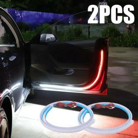 feux d’avertissement de porte voiture led anti collision 2 pcs==أضواء تحذيرية لباب السيارة LED مضادة للتصادم 2 قطعة