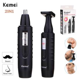 Kemei Tondeuse électrique rechargeable pour Nez et Barbe==ماكينة تشذيب شعر الأنف واللحية الكهربائية القابلة لإعادة الشحن من كيمي